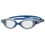 Zoggs Predator Flex Goggles Grey/Blue/Clear